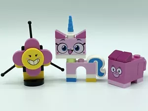 Lotto minifigure 100% reali Lego Unikitty quadrate orso fata ape 41451 - Foto 1 di 4