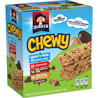 Quaker Chewy Granola Bars Variety Pack 48 Pack 90-100 Calories Per Bar