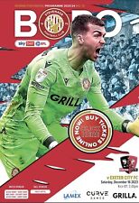 2014/15 ALTRINCHAM FC V KIDDERMINSTER HARRIERS - NATIONAL LEAGUE - FREE P&P