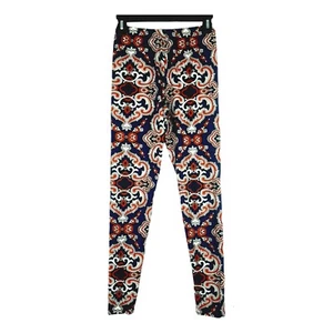 Legging Army Women Slim Fit Leggings Soft Knit Geometric Print Size S/M - Picture 1 of 11