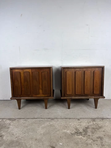 Mid Century Modern Nightstands by American of Martinsville - A Pair Cover