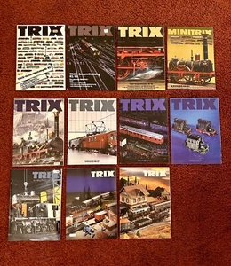 Trix Kataloge 1: 11 Stück 1981 1982 1983 1984 1985 1986 1987 1988 1989 1990 1991 - Bild 1 von 12