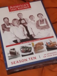 America's Test Kitchen - Season Ten - 20 episodes on four discs (Sealed) - Picture 1 of 5