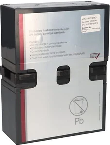 Akku für APC Smart UPS C 1000 & APC Back UPS Pro 1200/1500 APCRBC124 - Afbeelding 1 van 7