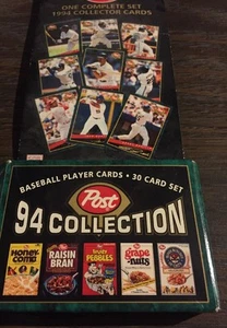 1994 Post 30 Karten Baseball Set Mike Piazza Rookie - Bild 1 von 2