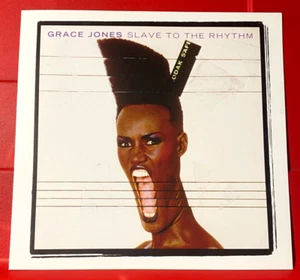 Grace Jones Sklavin des Rhythmus Album Cover Kunst BILD/DRUCK 6,5" x 6,5" - Bild 1 von 3