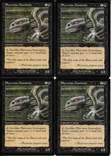 MTG: PHYREXIAN DENOUNCER Urza's Legacy COMMON; played, Excellent condition x4