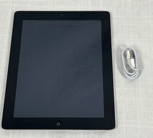 Apple iPad 2nd Generation Black A1395 16GB Wi-Fi MC769LL/A 9.7 Working with plug - Picture 1 of 10