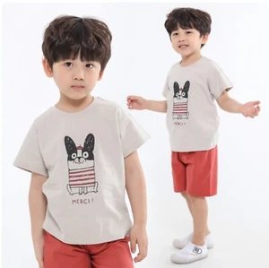 kids clothes/Children top and bottom 2 Piece set [MERCI] - Picture 1 of 8