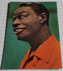 Music Star NAT KING COLE | Portrait Photo - Trading Card #6618