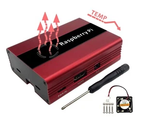 NEW PREMIUM Raspberry Case Aluminum Enclosure for Raspberry Pi 3B+/3/2B 3 color - Afbeelding 1 van 24