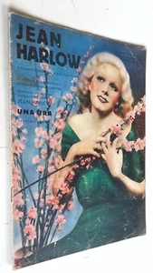 JEAN HARLOW sup. a Cinema Illustrazione N. 6/1934- E7 - Imagen 1 de 2