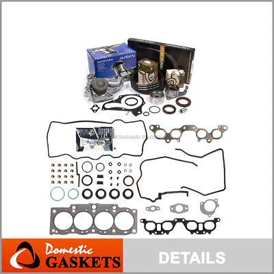 Conjunto de junta de cabeça kit de correia dentada bomba de água AISIN ajuste 90-97 Toyota Celica 5SFE - Imagem 1 de 4