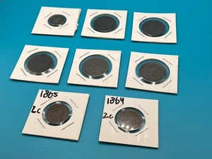 Sortiment Pennies Mitte 19. Jahrhundert - Bild 1 von 18