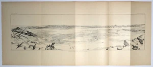 N.W. END, ZUNI PLATEAU Antique geology map 1885 - Picture 1 of 3