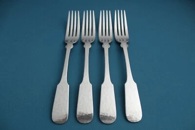 4 tenedores de cena toalla HAMMERSMITH 18/8 acero inoxidable Alemania 8 1/8" Foto 1 de 4