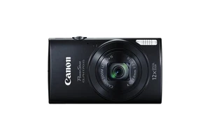 Canon PowerShot ELPH 170 IS 12x 20 MP Compact Digital Camera-Black - Picture 1 of 12