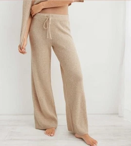 Aerie CozyUp Waffle Skater Pant Size Small Tall - Picture 1 of 12