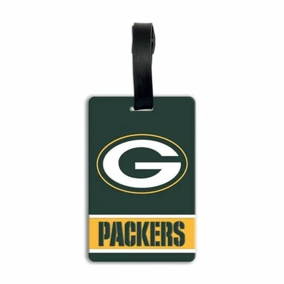 Etiqueta de bolsa de equipaje de PVC Green Bay Packers Foto 1 de 2