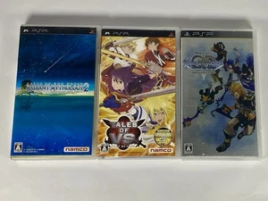 Lot 3 PSP Tales of : the World Radant Mythology 2 , VS & Kingdom Hearts - Japan - Picture 1 of 24