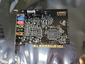 Creative Labs Sound Blaster Audigy 4 SB0610 PCI Sound Card Tested Working - Bild 1 von 3