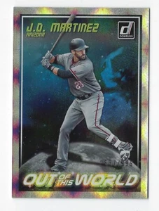 2018 Donruss #OW8 J.D. Martinez Out Of This World #'d 637/999 ~ Diamondbacks - Picture 1 of 2