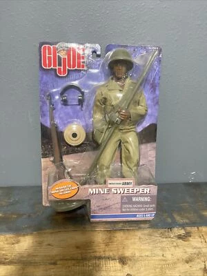 GI JOE US Army Mine Sweeper World War II 12" Action Figure New In Box From 1999 - Image 1 of 4