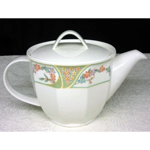 Villeroy & Boch COMO 4 Tassen Teekanne Floral Porzellan Auslaufmodell EUC - Bild 1 von 8