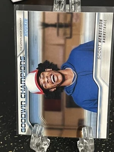 SCOOT HENDERSON-----2023 UPPER DECK GOODWIN CHAMPIONS-----ROOKIE---FREE SHIPPING - Picture 1 of 2