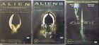 Alien 1979, Aliens Directors Cut Special Edition  DVD + Resurrection 