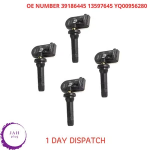 4x TYRE PRESSURE MONITORING SENSOR TPMS FOR VAUXHALL ASTRA K INSIGNIA B 39186445 - Picture 1 of 7
