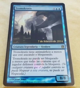 Tromokratis Foil - MTG Spanish Born of the Gods BNG Promo Rare Excellent (EX) - Imagen 1 de 1