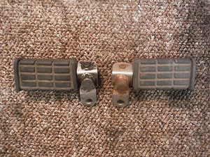1982 82 Yamaha XV920 XV 920 Virago Foot Pegs  - Picture 1 of 10