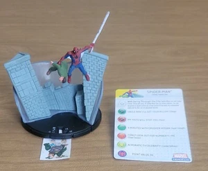 =HeroClix Marvel WEB OF SPIDER-MAN Spider-Man 100 con tarjeta = - Imagen 1 de 1