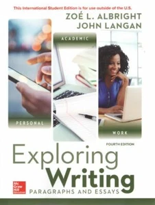 Exploring Writing: Paragraphs and Essays by John Langan 4th International Editio - Picture 1 of 1