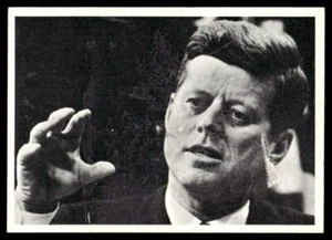 1964 Topps John F. Kennedy #35 News Conference On Soviet Forces Low Grade - Picture 1 of 2