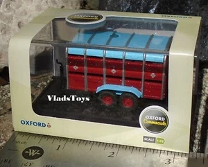Oxford Diecast 1/76 Scale Livestock Trailer CH031 Retired - Picture 1 of 5