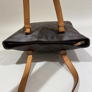 Louis Vuitton Cabas Piano Monogram M51148 PVC Leather Brown Women's Used - Picture 1 of 20