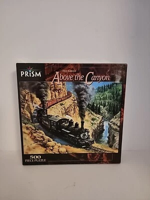 Prisma Ted Xaras Sobre el Cañón 500 Piezas Rompecabezas Tren Ferrocarril NUEVO Foto 1 de 4