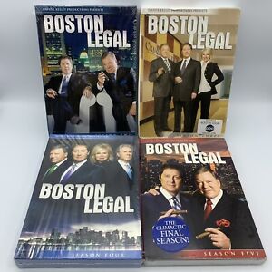 Boston Legal The Complete Seasons 2-5 DVD 23 Discs NEW SEALED 2 3 4 5