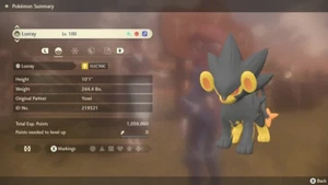 Brillante/No brillante Shinx/Luxray 6IV/EV Alpha Legends Arceus PLA (legal) - Imagen 1 de 80
