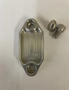 Oldsmobile 350 - 455 -Fuel Pump Block-Off-Plate(O’ring) Best USA! Clear - Foto 1 di 3
