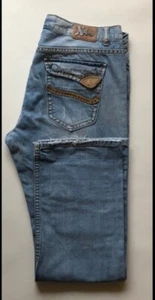 Xray Jeans Mens Size 36 Straight Leg Distressed Studs  Distressed  Western - Picture 1 of 6