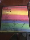 Autographed Stage Fright Album The Band