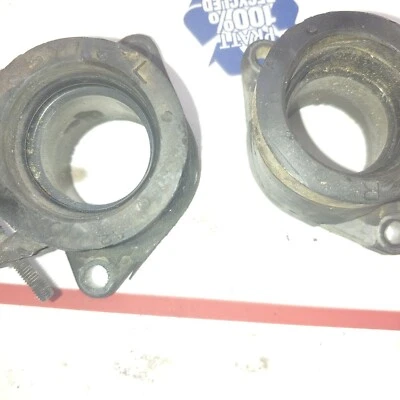 1982 Yamaha XT550J  both intake manifolds - Image 1 of 4