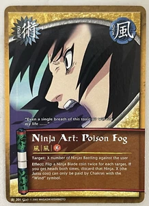 Naruto CCG - Ninja Art: Poison Fog - #201 - Common - Picture 1 of 2