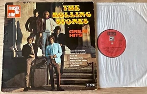 THE ROLLING STONES GREAT HITS LP DECCA (1969) VG GERMANY ND 265 - Picture 1 of 6
