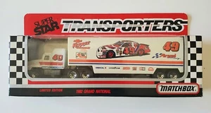 Matchbox 1:87 Super Star Ed Ferree #49 Transporter #CY1O4 Vintage - Picture 1 of 13