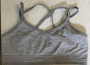 All in Motion Girl’s Gray Strappy Sport Bra WORN 1 TIME Size XL 14/16 - Picture 1 of 2