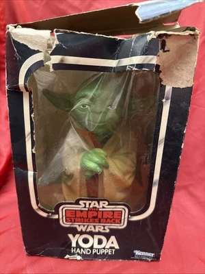 NUEVO Star Wars El Imperio Contraataca Yoda Marioneta de Mano 1980 Fotos Para Estado Foto 1 de 4